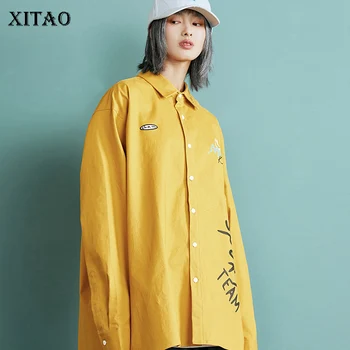 XITAO Letter Pattern Shirt Fashion Full Sleeve Elegant Spring Single Breast Print Small Fresh Plus Size Casual Blouse DMY2606
XITAO Letter Pattern Shirt Fashion Full Sleeve Elegant Spring Single Breast Print Small Fresh Plus Size Casual Blouse DMY2606