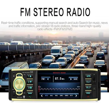 Vehemo Car MP5 Player 4.1 Inch USB AUX Bluetooth Auto MP5 FM Photography Video Player Support Rear View
Vehemo Car MP5 Player 4.1 Inch USB AUX Bluetooth Auto MP5 FM Photography Video Player Support Rear View