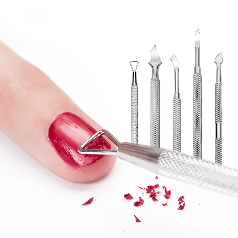 Double-ended Cuticle Pusher & Cutter Professional Cuticle Remover & Cutter Manicure and Pedicure Tool for Fingernails & Toenails
Double-ended Cuticle Pusher & Cutter Professional Cuticle Remover & Cutter Manicure and Pedicure Tool for Fingernails & Toenails