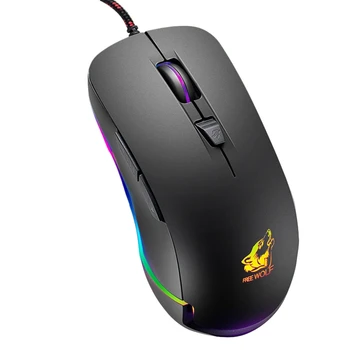 ZIYOU LANG Suitable for V6 Wired RGB LED Backlit USB Ergonomic Gaming Mouse Wrangler Mechanical Internet Cafe Gaming Mouse
ZIYOU LANG Suitable for V6 Wired RGB LED Backlit USB Ergonomic Gaming Mouse Wrangler Mechanical Internet Cafe Gaming Mouse