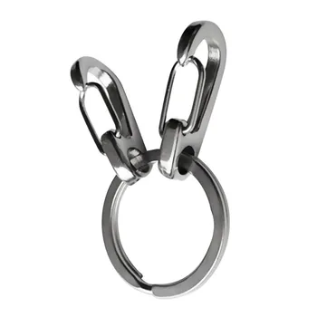 2 Pieces 3.5cm Outdoor Camping Hook Buckle Mini D Shape Carabiners + 1 Round Split Key Ring
2 Pieces 3.5cm Outdoor Camping Hook Buckle Mini D Shape Carabiners + 1 Round Split Key Ring