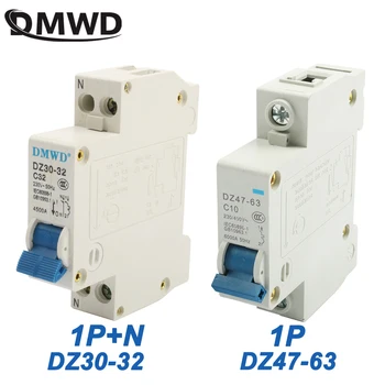 Mini Circuit breaker DPN mini DZ30-32 1P+N DZ47-63 1P 16A 220V 230V 50HZ 60HZ Circuit Breaker DIN RAIL Fast arc extinguishing
Mini Circuit breaker DPN mini DZ30-32 1P+N DZ47-63 1P 16A 220V 230V 50HZ 60HZ Circuit Breaker DIN RAIL Fast arc extinguishing