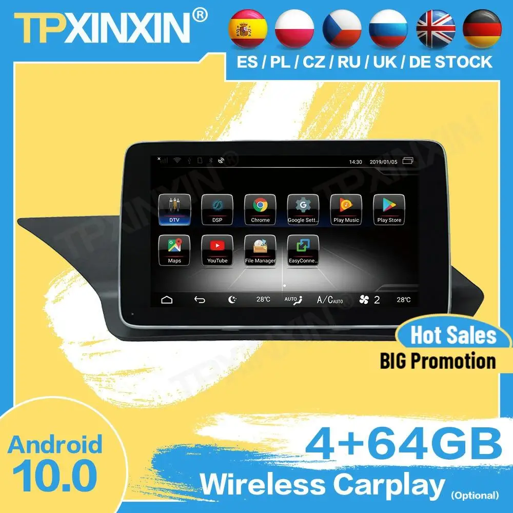 Carplay Car Radio Bluetooth Screen Android For BENZ E220 W212 2009 2010 2011 2012 2013 2014 2015 2016 GPS Player Audio Head Unit
Carplay Car Radio Bluetooth Screen Android For BENZ E220 W212 2009 2010 2011 2012 2013 2014 2015 2016 GPS Player Audio Head Unit