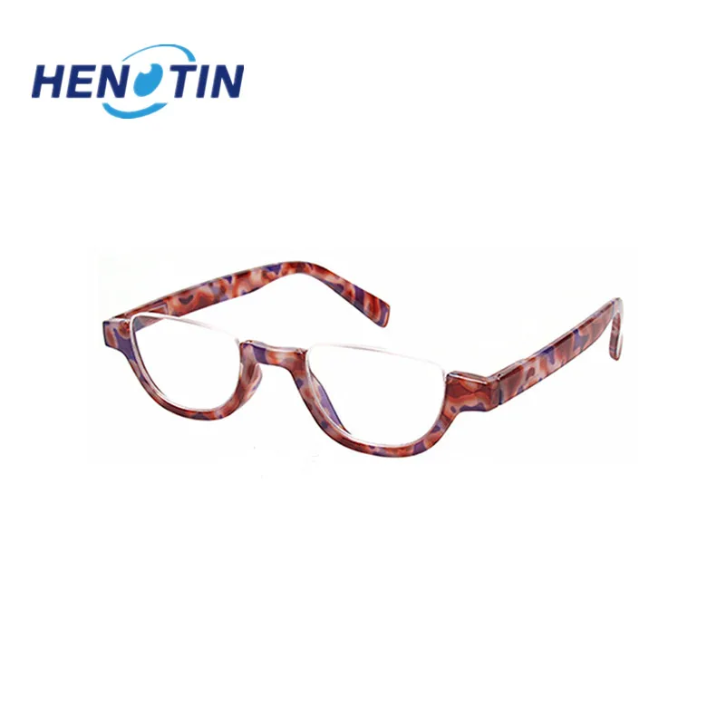 Half-frame modern fashion glasses reading glasses, you can choose from a variety of tones.
Half-frame modern fashion glasses reading glasses, you can choose from a variety of tones.