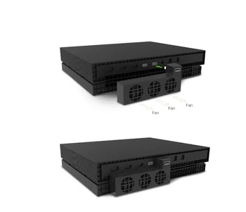 2020 Newest Cooler Fan 5V 1A USB Port External 3-Fan Cooling Fan For Xbox One X For Gaming Console
2020 Newest Cooler Fan 5V 1A USB Port External 3-Fan Cooling Fan For Xbox One X For Gaming Console