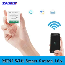16A 2-way Control MINI Wifi Smart Switch Timer Wireless Switches Smart Home Automation Compatible Remote Control Switches
16A 2-way Control MINI Wifi Smart Switch Timer Wireless Switches Smart Home Automation Compatible Remote Control Switches