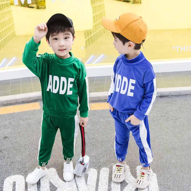 2019 New Style Fashion Korean-style Western Style Hoodie Two-Piece Set Men's Small CHILDREN'S Spring Clothing Male Baby Long-sle
2019 New Style Fashion Korean-style Western Style Hoodie Two-Piece Set Men's Small CHILDREN'S Spring Clothing Male Baby Long-sle