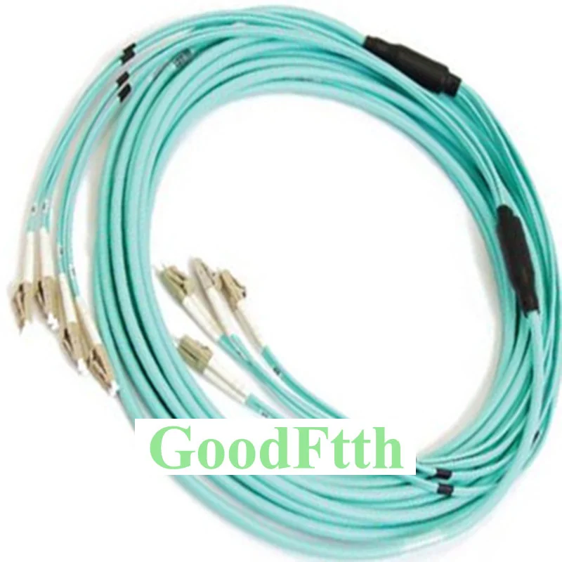 Fiber Patch Cord Jumper LC-LC Multimode OM3 Trunk Breakout 2.0mm 8 Cores GoodFtth 30-100m
Fiber Patch Cord Jumper LC-LC Multimode OM3 Trunk Breakout 2.0mm 8 Cores GoodFtth 30-100m