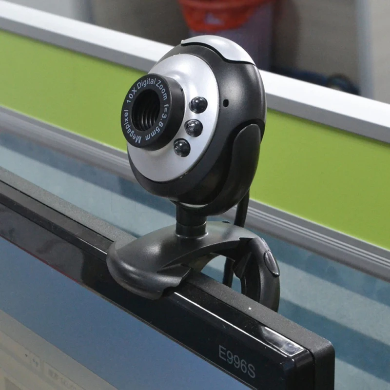480P 6 LED HD Computer Cameras USB 2.0 50.0M Webcam With MIC Rotatable PC Desktop Web Camera Computer Cam For PC Laptop
480P 6 LED HD Computer Cameras USB 2.0 50.0M Webcam With MIC Rotatable PC Desktop Web Camera Computer Cam For PC Laptop