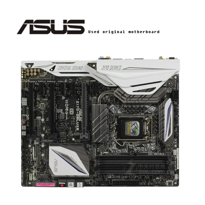 For ASUS Z170-DELUXE original motherboard Socket LGA1151 DDR4 Z170 Desktop Motherboard
For ASUS Z170-DELUXE original motherboard Socket LGA1151 DDR4 Z170 Desktop Motherboard
