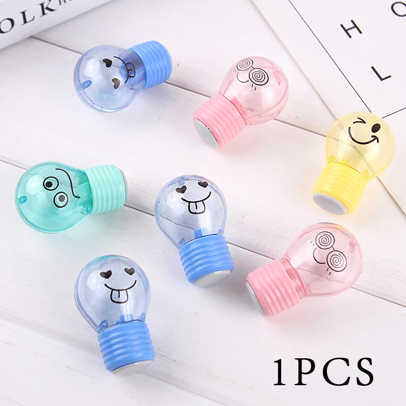 1pcs Creative Stationery Small Bulb Shape Pencil Sharpener Single Hole Random Colors) >3 Years Old Standard
1pcs Creative Stationery Small Bulb Shape Pencil Sharpener Single Hole Random Colors) >3 Years Old Standard