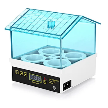 4 Eggs Digital Temperature Small Brooding Hatchery Incubator Incubator with Us Plug
4 Eggs Digital Temperature Small Brooding Hatchery Incubator Incubator with Us Plug