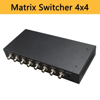 Multimedia SDI Matrix 4x4 Switcher 4 To 4 Converter for 3G HD SD Monitor Security Camera CCTV Video
Multimedia SDI Matrix 4x4 Switcher 4 To 4 Converter for 3G HD SD Monitor Security Camera CCTV Video
