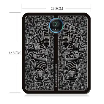 Electric EMS Foot Massage Pad Intelligent Foot Acupuncture Therapy Machine Relieve Fatigue Pulse Massager Feet Care Cushion
Electric EMS Foot Massage Pad Intelligent Foot Acupuncture Therapy Machine Relieve Fatigue Pulse Massager Feet Care Cushion