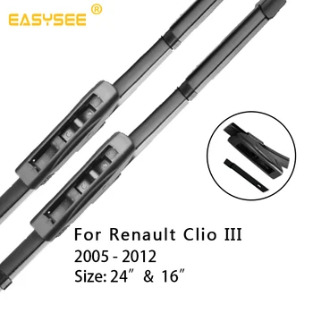 Car Windscreen Windshield Wiper Blades for Renault Clio III / IV Bayonet Arms Model Year from 2005 to 2014 2015 2016 2017 2018
Car Windscreen Windshield Wiper Blades for Renault Clio III / IV Bayonet Arms Model Year from 2005 to 2014 2015 2016 2017 2018