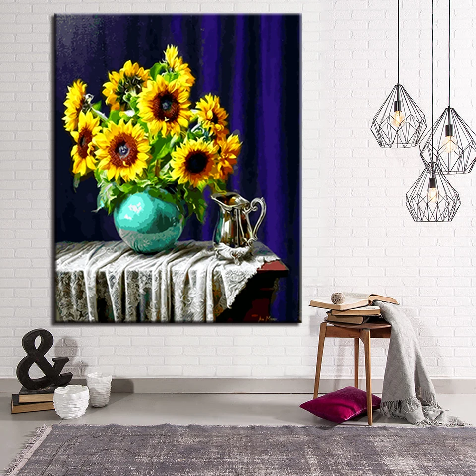 Daisy DIY Painting By Numbers Kits Calligraphy Painting Acrylic Paint By Number For Home Decoration A work of art
Daisy DIY Painting By Numbers Kits Calligraphy Painting Acrylic Paint By Number For Home Decoration A work of art