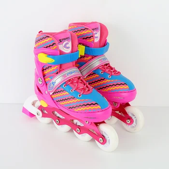 1 Pair Adult Children Double Line Inline Skates Skating Shoes Adjustable Size Breathable Patines PU Flashing Wheels Pink Blue
1 Pair Adult Children Double Line Inline Skates Skating Shoes Adjustable Size Breathable Patines PU Flashing Wheels Pink Blue