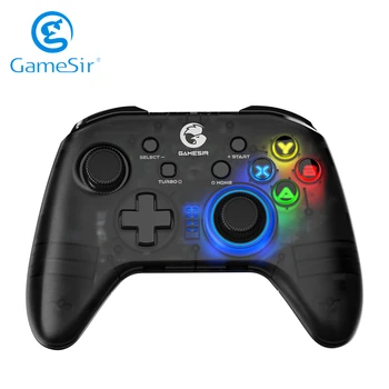Multi-platforms Bluetooth Wireless Gaming Controller GameSir T4 Pro with 6-axis Gyro for Nintendo Switch / iOS / Android / PC
Multi-platforms Bluetooth Wireless Gaming Controller GameSir T4 Pro with 6-axis Gyro for Nintendo Switch / iOS / Android / PC