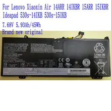 7.68V Brand new original L17M4PB0 battery For Lenovo Xiaoxin Air 14ARR 14IKBR 15ARR 15IKBR Ideapad 530s-14IKB 530s-15IKB Laptop
7.68V Brand new original L17M4PB0 battery For Lenovo Xiaoxin Air 14ARR 14IKBR 15ARR 15IKBR Ideapad 530s-14IKB 530s-15IKB Laptop