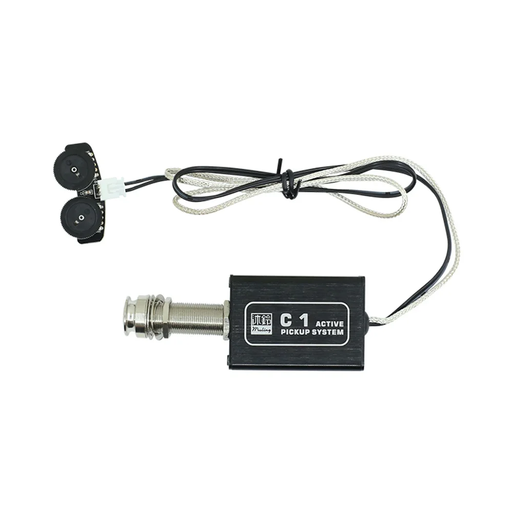 Acoustic Guitar Active Piezo Pickup Pick-up Transducer with Volume and Tone Control String Instrument Parts
Acoustic Guitar Active Piezo Pickup Pick-up Transducer with Volume and Tone Control String Instrument Parts