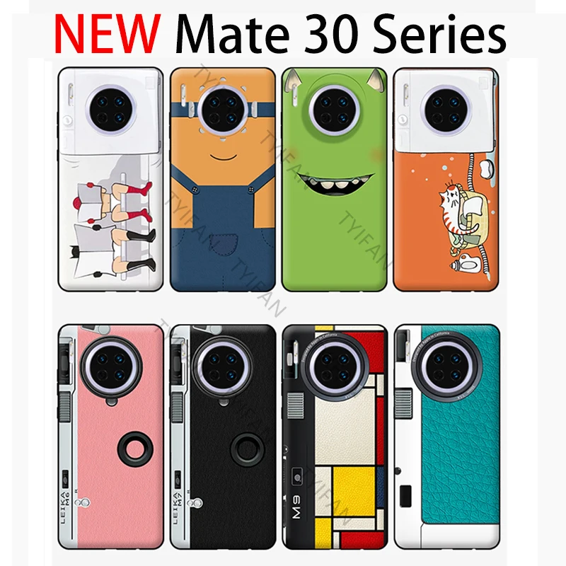 original phone case for huawei mate 30 pro 30pro funny cartoon protective shell accessories safety coque on mate30 2019 new |