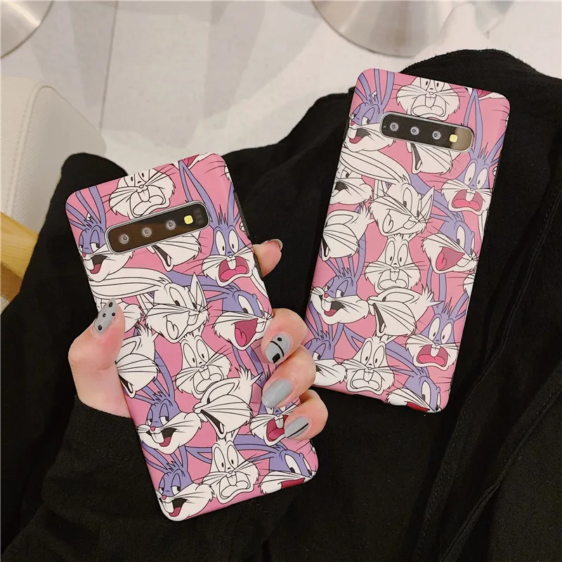 Cute Rabbit Painting Phone Case For Samsung S8 S9 S10 plus Case For Note 10 Plus Note 9 Note 8 Back Cover Funny Cartoon Soft Cases Fashion Silicone IMD Funda Girl Capa
Cute Rabbit Painting Phone Case For Samsung S8 S9 S10 plus Case For Note 10 Plus Note 9 Note 8 Back Cover Funny Cartoon Soft Cases Fashion Silicone IMD Funda Girl Capa