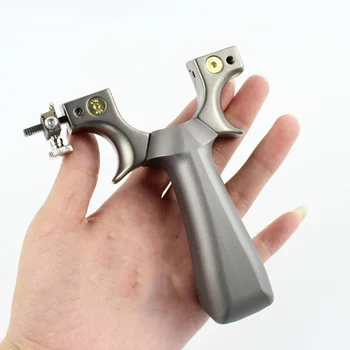 Powerful Titanium Alloy Number Slingshot Outdoor Shooting Competitive Slingshot Compound Bow High Quality with Flat Rubber Band
Powerful Titanium Alloy Number Slingshot Outdoor Shooting Competitive Slingshot Compound Bow High Quality with Flat Rubber Band