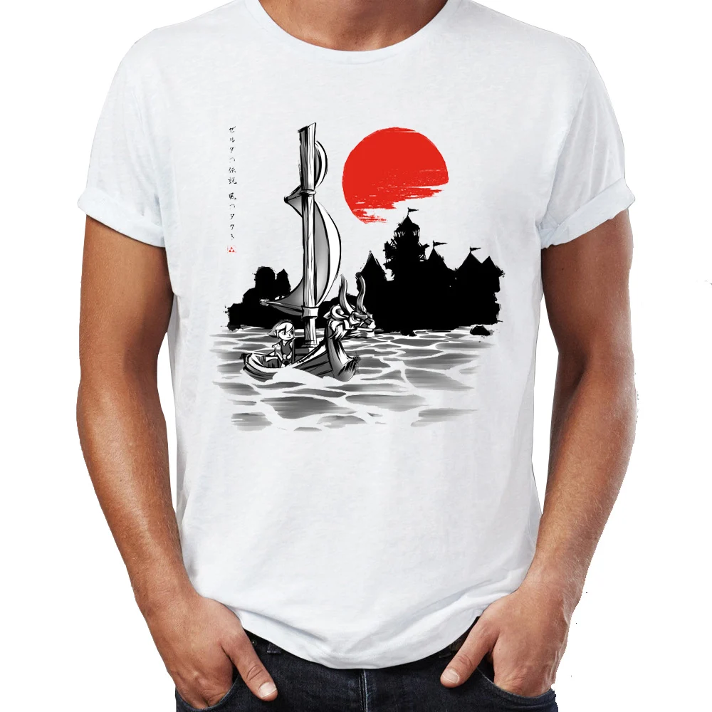 Men's T Shirt Toon Link the Wind Waker Zelda Under the Red Sun Japanese Traditional Painting Gaming Tee
Men's T Shirt Toon Link the Wind Waker Zelda Under the Red Sun Japanese Traditional Painting Gaming Tee