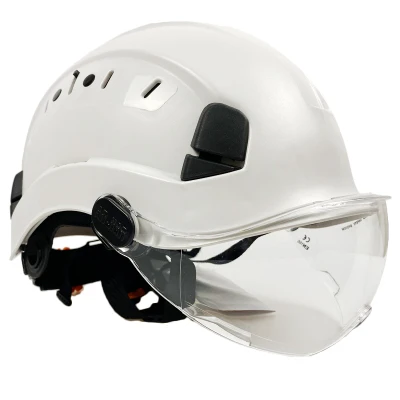 Защитный шлем с очками твердая конструкция высококачественные защитные шлемы из