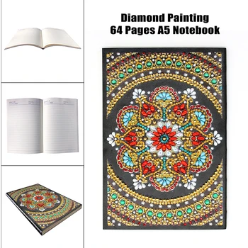 EverShine Special Shaped Diamond Embroidery Notebook Mandala Rhinestones Pictures Full Display Diary Book 60 Pages A5 Notebook
EverShine Special Shaped Diamond Embroidery Notebook Mandala Rhinestones Pictures Full Display Diary Book 60 Pages A5 Notebook