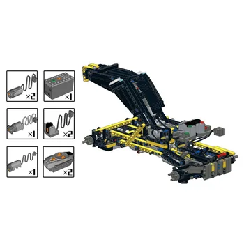 81Pcs MOC Small Particle Building Blocks Modified Pack For 42081 Volvo Forklift(Only Modified Pack And Electronic Parts,No Other
81Pcs MOC Small Particle Building Blocks Modified Pack For 42081 Volvo Forklift(Only Modified Pack And Electronic Parts,No Other