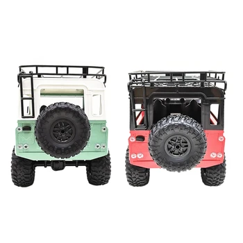 2 Pcs Mn-90 1/12 2.4G 4Wd 15Km/H Rc Car with Front Led Light 2 Body Shell Rock Crawler Truck Rtr Toy Christmas Gift Kids Boys (R
2 Pcs Mn-90 1/12 2.4G 4Wd 15Km/H Rc Car with Front Led Light 2 Body Shell Rock Crawler Truck Rtr Toy Christmas Gift Kids Boys (R