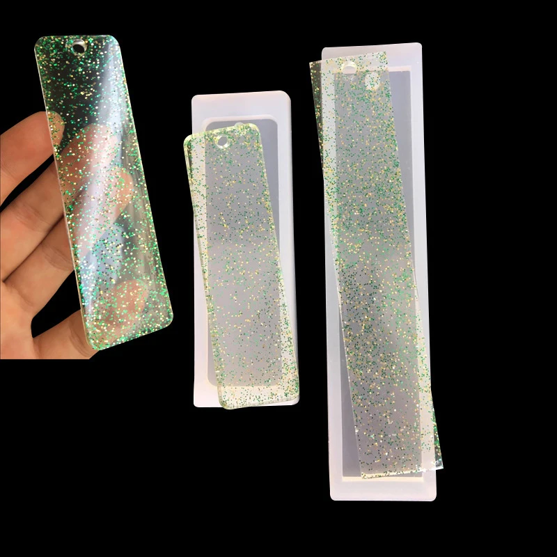 1PCS Craft DIY Transparent UV Resin Liquid Silicone Mold Rectangle Bookmarks Resin Molds For DIY Pendant Charms Making Jewelry
1PCS Craft DIY Transparent UV Resin Liquid Silicone Mold Rectangle Bookmarks Resin Molds For DIY Pendant Charms Making Jewelry