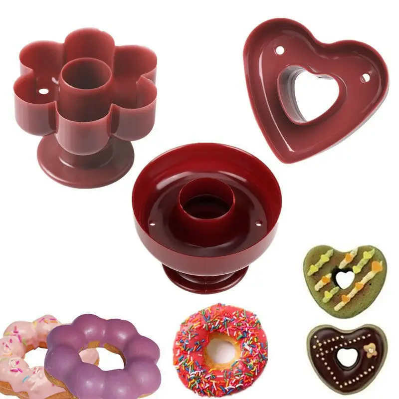 1 Piece Donut Cookies Cutter Mold Pastry Pudding Cake Decoration Mould Tools 
1 Piece Donut Cookies Cutter Mold Pastry Pudding Cake Decoration Mould Tools