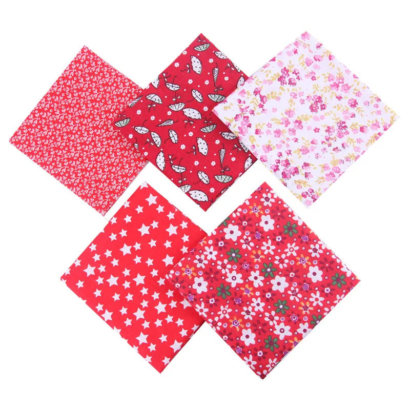 DIY Handmade Patchwork Fabric 6 Color Plain Cotton Cloth Cotton Cloth Pure Cotton Printed Cloth Small Floral Cloth 5 Piece Set
DIY Handmade Patchwork Fabric 6 Color Plain Cotton Cloth Cotton Cloth Pure Cotton Printed Cloth Small Floral Cloth 5 Piece Set