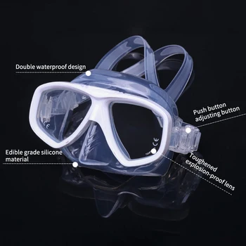 2020 Anti Mask Anti Fog Spray Diving Mask Scuba Silicone Diving Goggles Underwater Snorkel Goggles Swimming Equipment Face Masks
2020 Anti Mask Anti Fog Spray Diving Mask Scuba Silicone Diving Goggles Underwater Snorkel Goggles Swimming Equipment Face Masks
