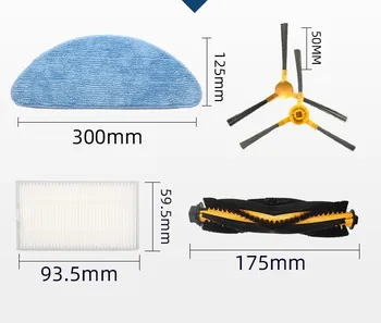 HEPA Filter + Side Brush + Main Brush for LIECTROUX C30B/Proscenic 800T 820S Robot Vacuum Cleaner for Parts Accessories 
HEPA Filter + Side Brush + Main Brush for LIECTROUX C30B/Proscenic 800T 820S Robot Vacuum Cleaner for Parts Accessories