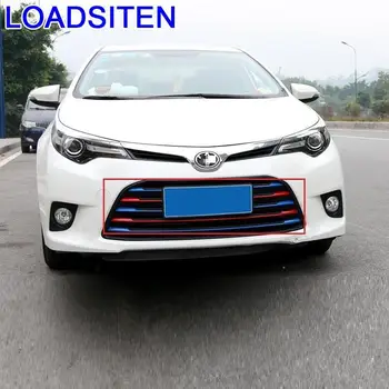 Chromium Automobile Body Bumper Grille Exterior Sticker Strip Trim Decoration Bright Sequins 14 15 16 FOR Toyota Corolla 
Chromium Automobile Body Bumper Grille Exterior Sticker Strip Trim Decoration Bright Sequins 14 15 16 FOR Toyota Corolla