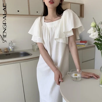 SHENGPALAE 2020 Summer Women Vintage Loose High Waist Slim Was Thin Elegant Butterfly Sleeve Square Collar Maxi Dress ZA4798
SHENGPALAE 2020 Summer Women Vintage Loose High Waist Slim Was Thin Elegant Butterfly Sleeve Square Collar Maxi Dress ZA4798