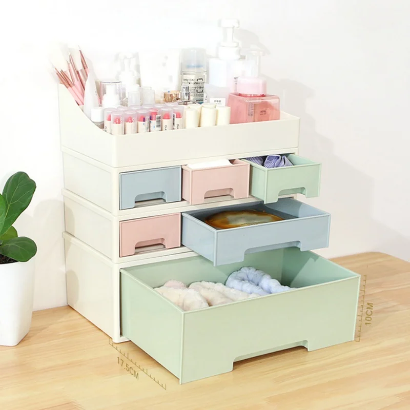 Cosmetics Storage Organizer Box Household Stackable Plastic Storage Box Drawer Storage Cabinet Desktop Debris Storage
Cosmetics Storage Organizer Box Household Stackable Plastic Storage Box Drawer Storage Cabinet Desktop Debris Storage