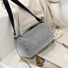 Summer Fashion Bright Diamond Small Bag New Trendy Fashion All-match Single Shoulder Messenger Bag Chain Female Bag
Summer Fashion Bright Diamond Small Bag New Trendy Fashion All-match Single Shoulder Messenger Bag Chain Female Bag