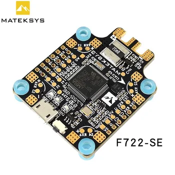 Mateksys F722-SE F7 Dual Gryo Flight Controller Built-in PDB OSD STM32F722 5V/2A BEC Current Sensor for Racing Drone parts
Mateksys F722-SE F7 Dual Gryo Flight Controller Built-in PDB OSD STM32F722 5V/2A BEC Current Sensor for Racing Drone parts