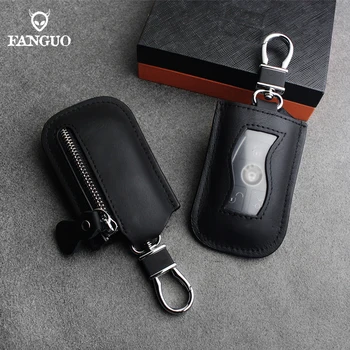 Real Leather Car Key Cover Case Shell Bag Protective For Unisex Keychain Key Bags Housekeeper Womens Keys Purses
Real Leather Car Key Cover Case Shell Bag Protective For Unisex Keychain Key Bags Housekeeper Womens Keys Purses