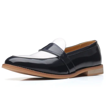 NXY Summer Formal Loafer Shoes Mens Dress Shoes European Gentleman Style Round Toe Business Flats Comfortable Driving Shoes
NXY Summer Formal Loafer Shoes Mens Dress Shoes European Gentleman Style Round Toe Business Flats Comfortable Driving Shoes