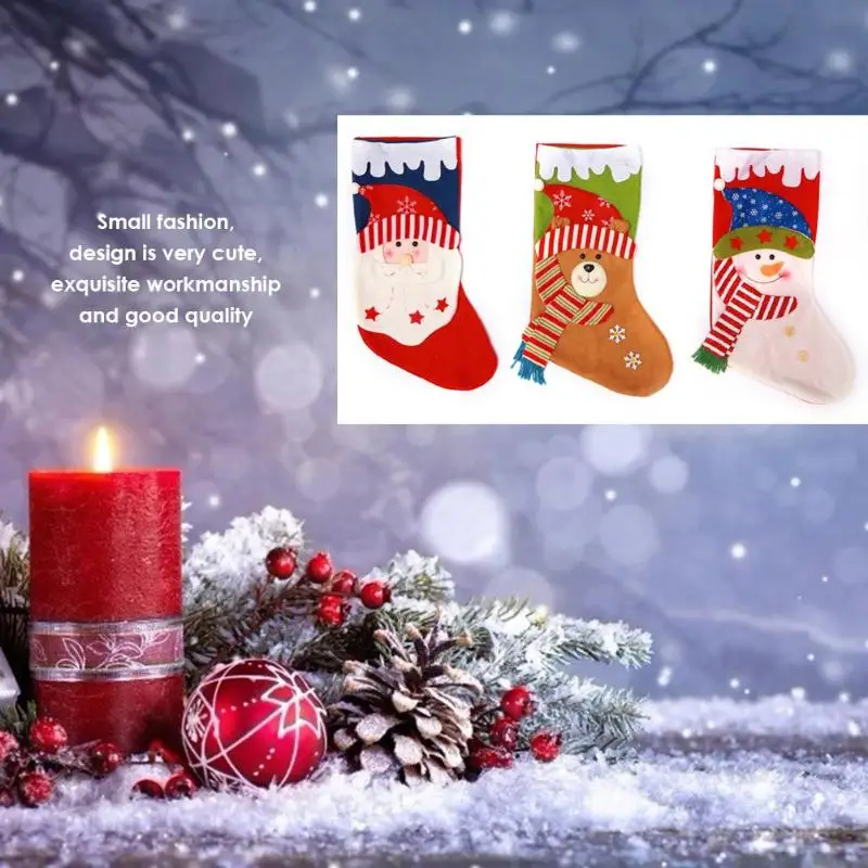 christmas pendant socking christmas gift santa