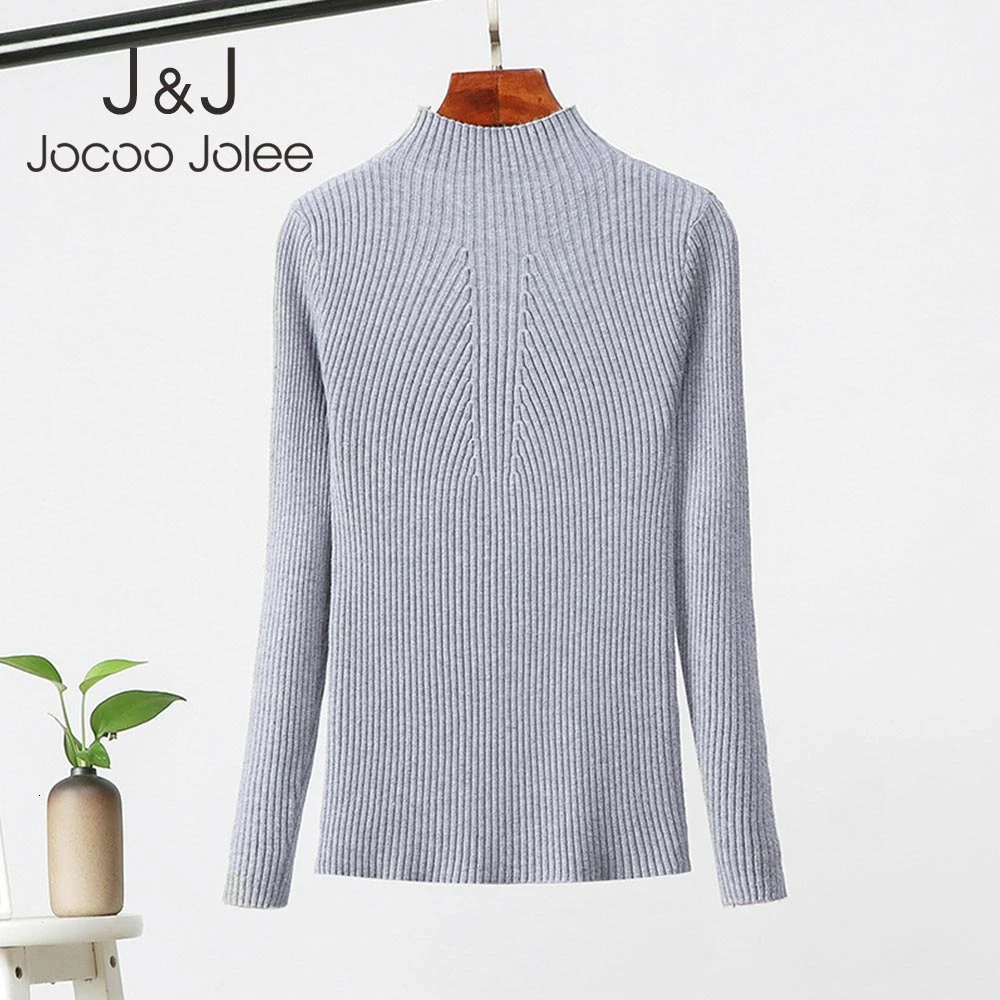 Jocoo Jolee Women Casual Turtleneck Knitted Sweater Korean Harajuku Slim Pullover Office Lady Soft Warm Elegant Jumper Tops
Jocoo Jolee Women Casual Turtleneck Knitted Sweater Korean Harajuku Slim Pullover Office Lady Soft Warm Elegant Jumper Tops