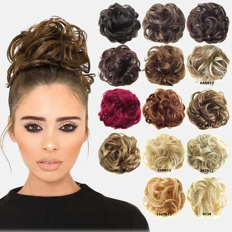 1 Pc Synthetic Bun Extensions Curly Messy Elastic Hair Scrunchies Elegant Chignons Hair Piece For Women And Children
1 Pc Synthetic Bun Extensions Curly Messy Elastic Hair Scrunchies Elegant Chignons Hair Piece For Women And Children