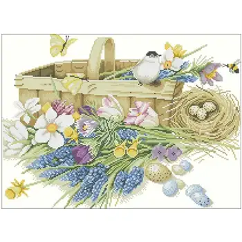 Spring flowers patterns Counted Cross Stitch 11CT 14CT 18CT DIY Cross Stitch Kits Embroidery Needlework Sets home decor
Spring flowers patterns Counted Cross Stitch 11CT 14CT 18CT DIY Cross Stitch Kits Embroidery Needlework Sets home decor