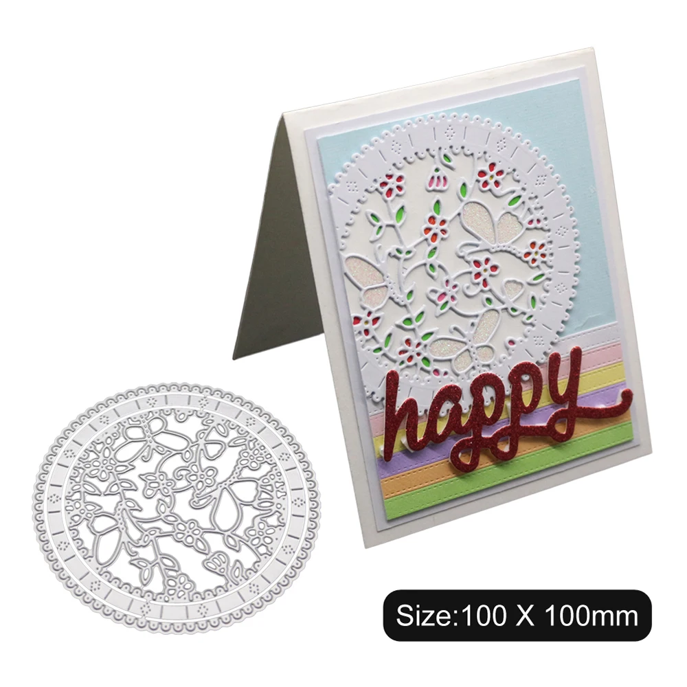 Hollow Round Frame Adv-one Metal Cutting Dies Stencils For DIY Scrapbooking Embossing Paper Cards Photo Album Making Craft
Hollow Round Frame Adv-one Metal Cutting Dies Stencils For DIY Scrapbooking Embossing Paper Cards Photo Album Making Craft