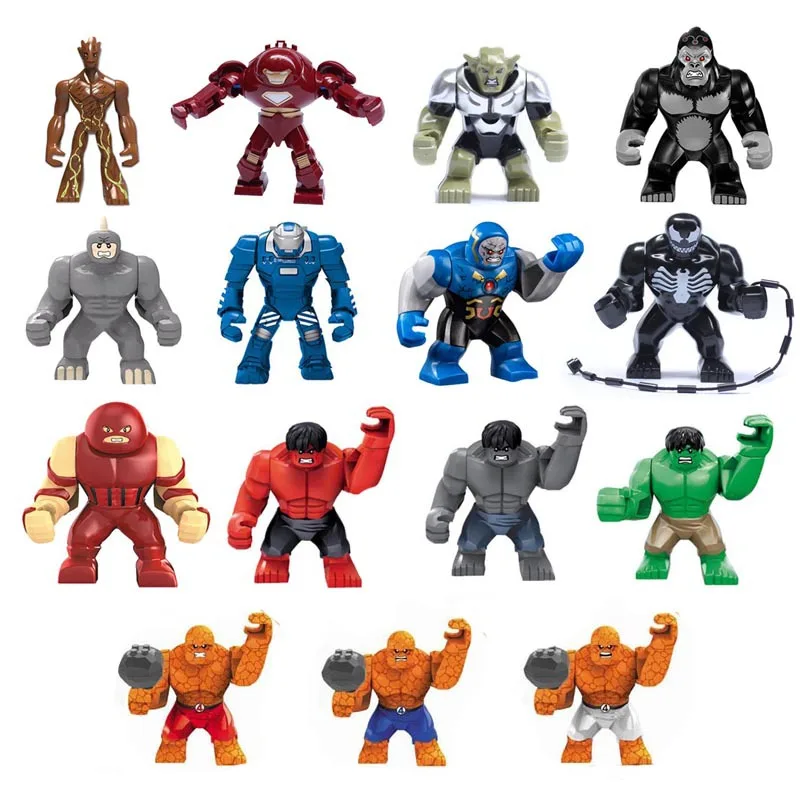 The Avengers Superheroes Hulk Groot Iron Man Legoed Model Assembling Building Blocks Kit DIY Education Christmas Gifts Toys
The Avengers Superheroes Hulk Groot Iron Man Legoed Model Assembling Building Blocks Kit DIY Education Christmas Gifts Toys